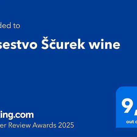 Posestvo Scurek Wine 4* Dobrovo